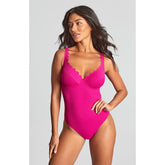 Panache Spirit Rita Plunge Swimsuit - Magenta